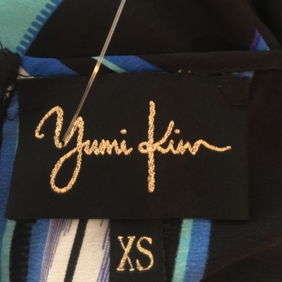 YUMI KIM Silk Print Party Dress XS - Picture 4 of 6